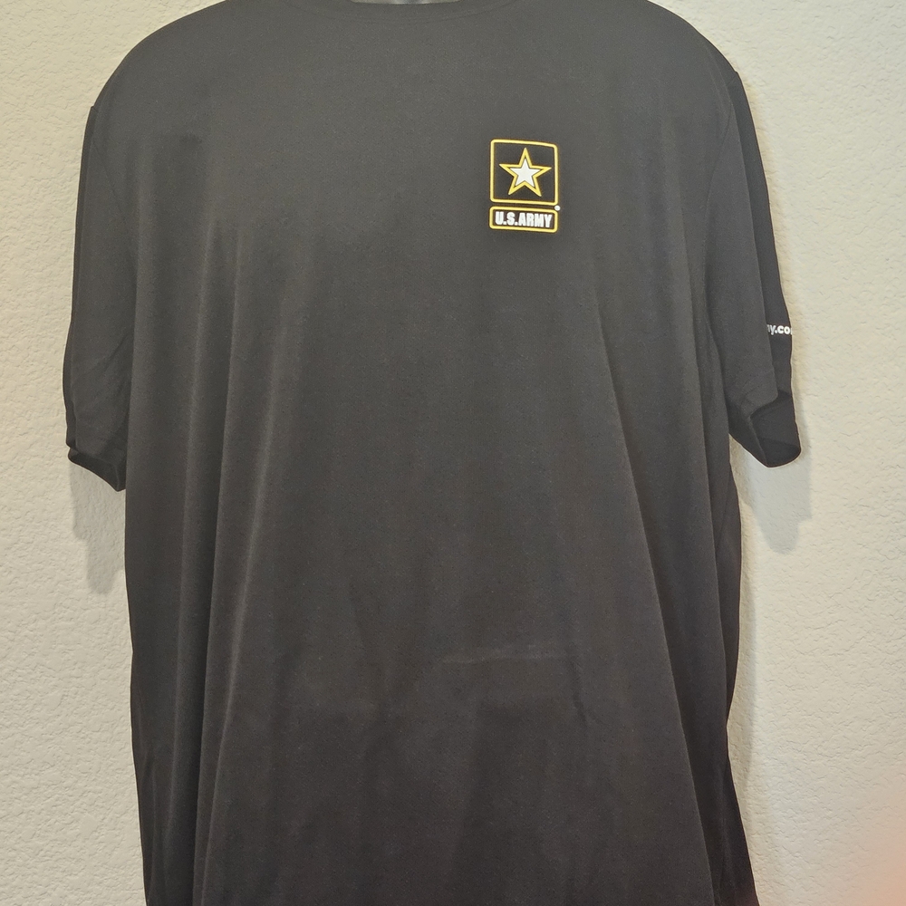 U.S. Army Black Short Sleeve Tee